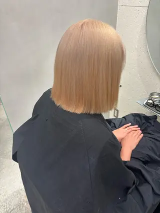 ミディアム カラー ヘアアレンジ Juri 🌙のヘアスタイル
