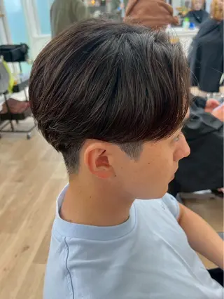 パーマ メンズ 吉松 ここみのヘアスタイル
