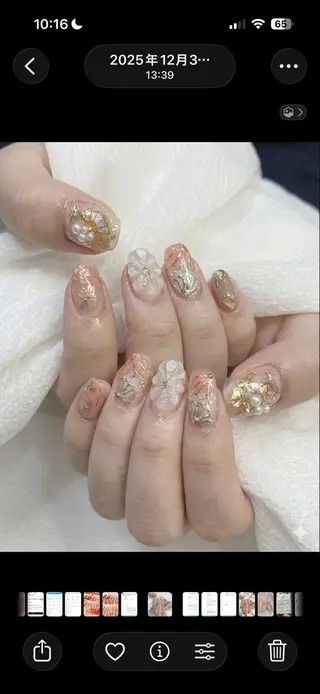 ネイル NailSalon✨ Écrinエクランのネイルデザイン