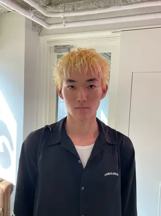 ショート カラー メンズ men's 特化 ✨ソウタのヘアスタイル