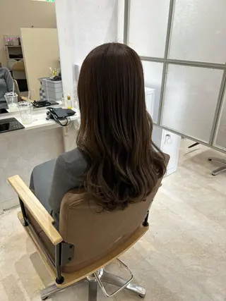セミロング カラー 💙まこと💙艶 カラー(Rico)のヘアスタイル