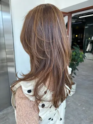 ロング IWAINAGOYA所属・金子 賢人のヘアスタイル