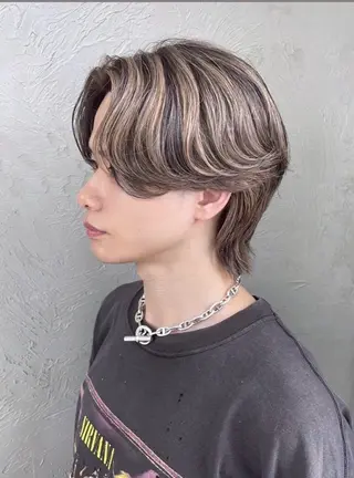 ショート パーマ メンズ DEW ITSUKIのヘアスタイル