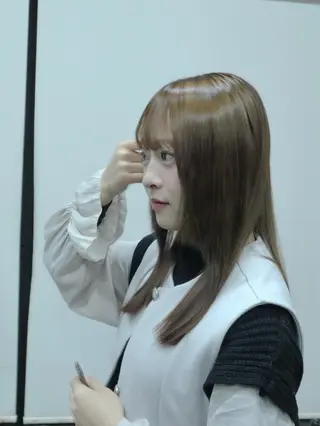 ロング カラー 中川 楓馬のヘアスタイル