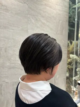 ショート Cloe 銀座 【クロエ ギンザ】所属・ハイトーン/暖色 カラー/maoのヘアスタイル