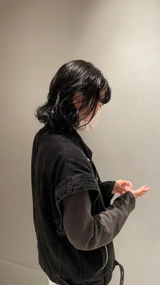 ミディアム カラー パーマ 原宿/ケパーマ 🧺ユウマのヘアスタイル