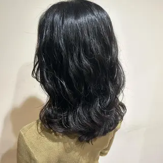 ミディアム パーマ 👒oikawa kaede🍃のヘアスタイル