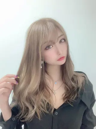 ロング カラー Mirai🎧 モデル募集中💌のヘアスタイル