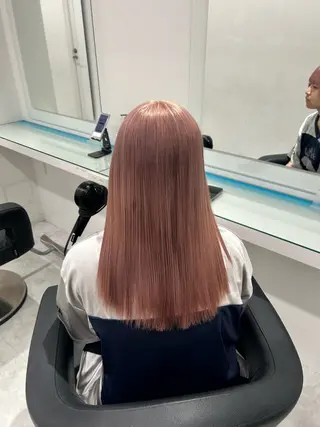 ミディアム カラー ブリーチ無し透明感 🕊AZUSAのヘアスタイル