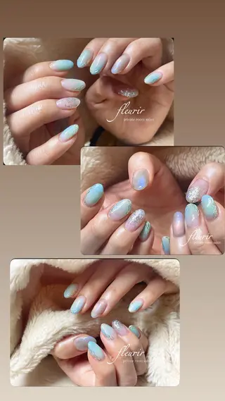 ネイル フルリール 【プライベートサロンのネイルデザイン