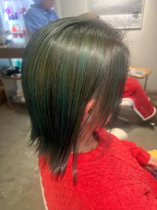 ミディアム 木村 創造🌟 デザインカラーお任せのヘアスタイル