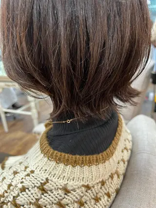 ショート カラー 大場 優のヘアスタイル