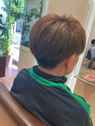 ショート カラー ふるた/四日市/ 大人女性/ショートのヘアスタイル