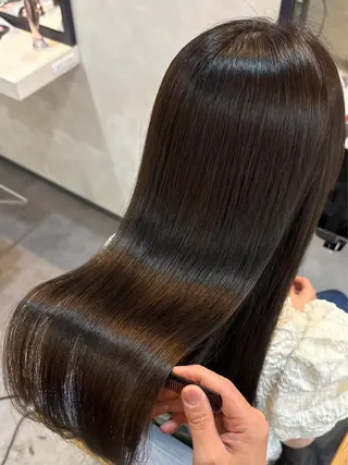 ロング 谷田 みくのヘアスタイル