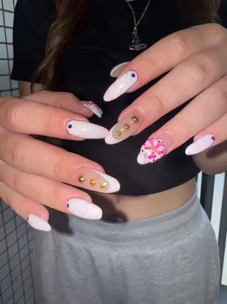 ネイル MITSUKI🪡 海外/個性派/ロングのネイルデザイン