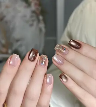 ネイル パラジェル＆フィルイン取り扱いサロンSol Nail所属・Sol Nail ミネのネイルデザイン