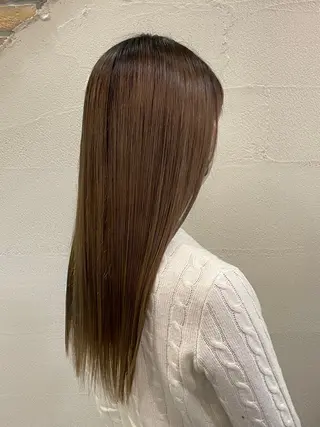 ロング 韓国風🇰🇷レイヤ ーKEI🇰🇷のヘアスタイル