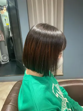 ミディアム 髪質改善/透明感カラ ー/Ayana 🍒のヘアスタイル