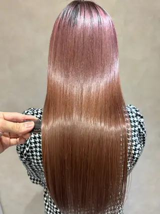 ロング Tink　天神店所属・今村賢治/メンズ/ レイヤー✨艶カラーのヘアスタイル