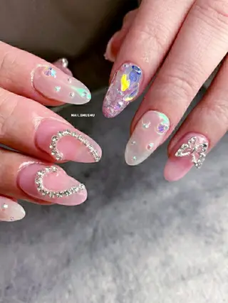 ネイル 3dパーツ/流行り 👧shushu❤️のネイルデザイン