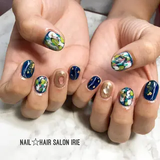 ネイル Hair salon Irie所属・與儀 知佳のネイルデザイン