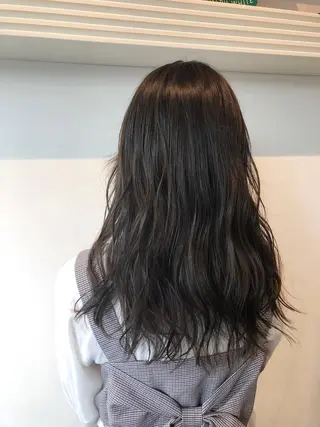 セミロング カラー 💐パーソナルカラー /市橋加菜💐のヘアスタイル