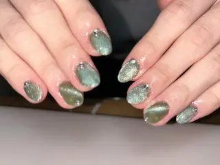 ネイル na🎀🎀na ちゅるちゅるのネイルデザイン