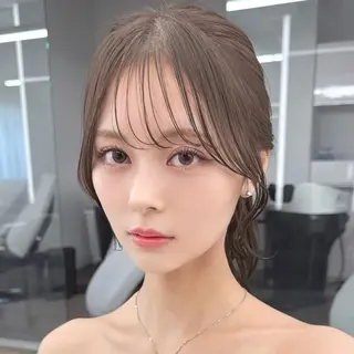 ロング 韓国顔まわり/前髪 /レイヤー/いつきのヘアスタイル