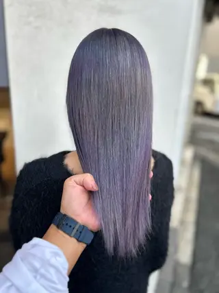 セミロング カラー qrop（クロップ）所属・佐野 大貴のヘアスタイル