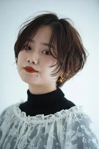 ショート 大倉 未波のヘアスタイル