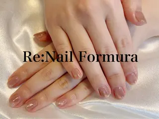 ミディアム Re:Nail Formula所属・kido chieのネイルデザイン