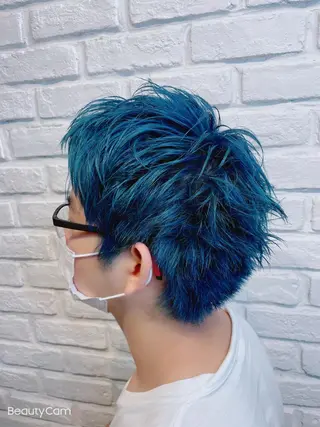 メンズ 髪質改善/ボブ/韓国 レイヤー💫あらいのヘアスタイル