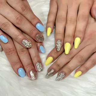 ネイル はあとねいる筑紫口店 Hitomiのネイルデザイン