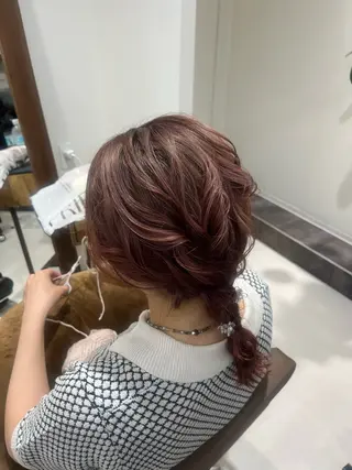 ボブパーマ／アレンジ Onのヘアスタイル