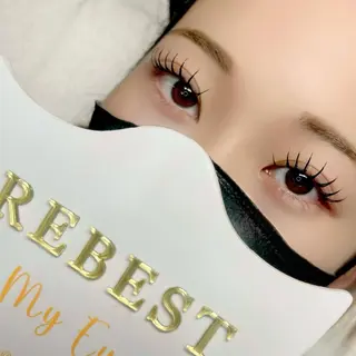 マツエク・マツパ REBEST 四條畷店のマツエク・マツパデザイン