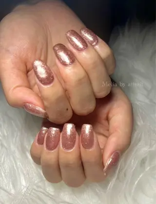 ネイル Melia by attrait所属・Melia by attrait🌿杏のネイルデザイン