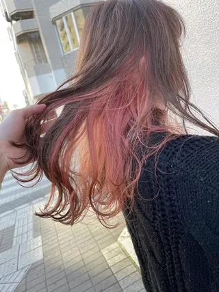 セミロング 佐野 翔洋のヘアスタイル