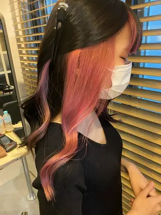 セミロング neon  hair亀戸店所属・小松崎 友宏のヘアスタイル