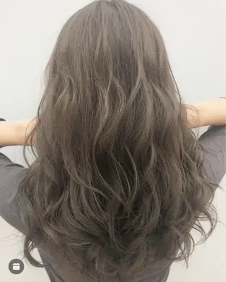 ロング カラー パーマ ヘアアレンジ メンズ キッズ grand story/colulu渋谷2号店所属・kotona 🤍miuraのヘアスタイル