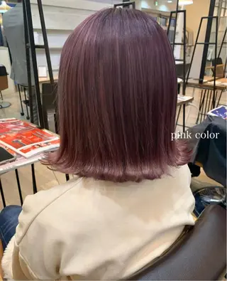 セミロング メンズバレイヤージュ 斉藤春のヘアスタイル