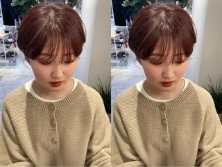 ショート FILMS所属・宮城 星のヘアスタイル