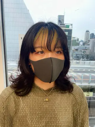 カラー 艶ハイトーン👑♡ NATSUKIのヘアスタイル