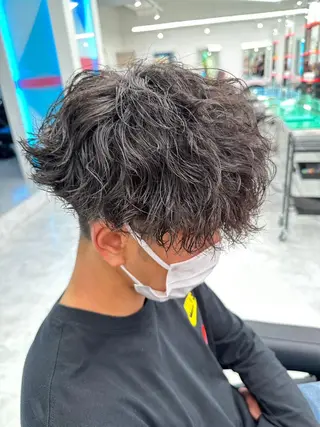 パーマ メンズ イケメン製造機 🔥上原沙羅🔥のヘアスタイル