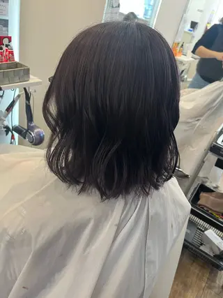 ミディアム 廣川 真梨乃のヘアスタイル