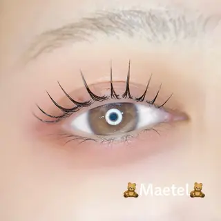 マツエク・マツパ 束感まつげ🐰アカリ /目元分析×似合わせのマツエク・マツパデザイン