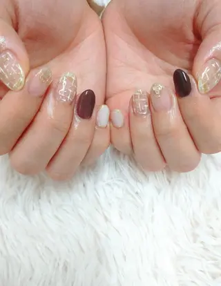 ネイル 會田 瑠衣のネイルデザイン