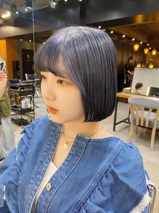 カラー Ms.CHARM所属・透明感カラー🌿 グレージュ🐺陽介のヘアスタイル