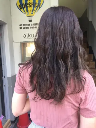 ミディアム カラー 💘透明感カラー💘 沖本 将宏のヘアスタイル