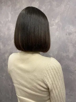 ショート 🥀暖色韓国ヘア💕 保科侑花のヘアスタイル