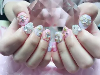 ネイル マツエク・マツパ AB マツエクネイルサロンのネイルデザイン